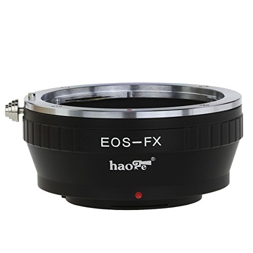 Haogeレンズマウントアダプタfor Canon EOS EF EF - SレンズをFujifilm x-mountカメラなどx-a1、x-a2、x-a3、x-a10、x-e1、x-e2、x-e2s、x-m1、X - pro1、x-pro2、X - t1、x-t2、x-t10、x-t20