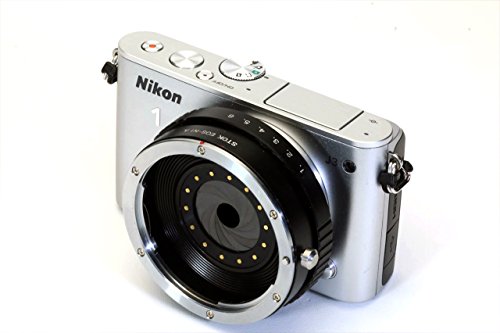 STOK キヤノン EFマウントレンズ-NIKON 1マウントアダプター（絞り調整対応） EOS-N1(A)