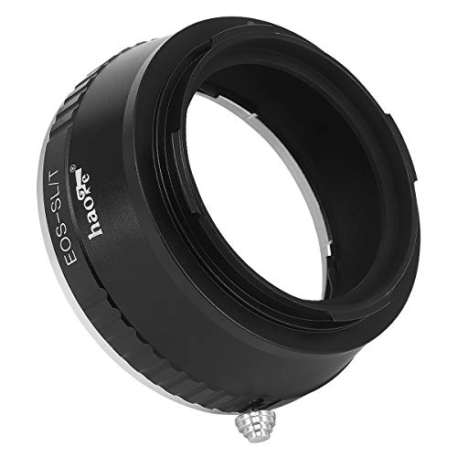 Haoge マニュアルレンズマウントアダプター キヤノン Canon EOS EF EFSレンズ - Leica ライカ Lマウントカメラ用 T, Typ 701, Typ701, TL, TL2, CL (2017), SL, Typ 601, Typ601, パナソニック Panasonic S1 / S1R