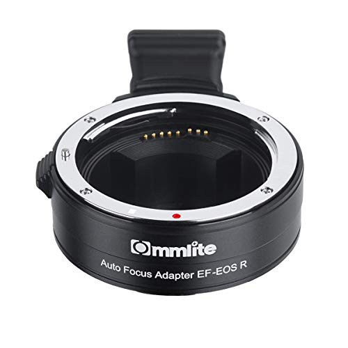【国内正規品】 Commlite レンズマウントアダプター CM-EF-EOS R (キヤノンEFマウントレンズ → キヤノンRFマウント変換） 電子接点付き