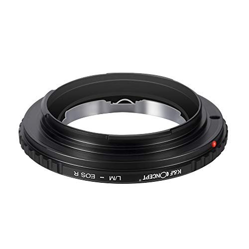 K&F Concept マウントアダプター L/M-EOS R Leica Mレンズ-Canon EOS Rカメラ装着用 無限遠実現 高精度「メーカー直営店」