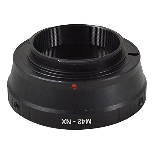 [MENGS] M42-NX アルミ材質 レンズマウントアダプターリング， M42レンズ へ Samsung NX10 / NX5カメラボディ用