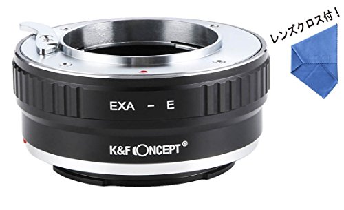 [正規代理店]K&F exakta エキザクタ -SONY NEX Eマウントアダプター レンズクロス付 exa-nex (KFNEX)