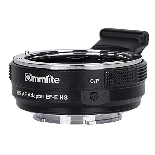 Commlite CM-EF-E HSキャノンEFレンズ - ソニーEマウント高速電子オートフォーカスレンズマウントアダプター、ソニーA7RIII A7RII A6000 A6300 A 6500用のEFアダプター（V 22バージョン）