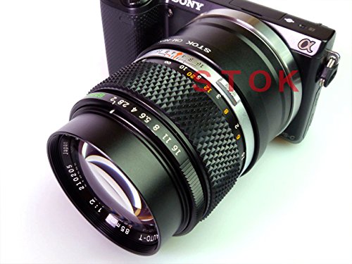 【α7対応】 STOK OMマウントレンズ - Eマウント（SONY NEX/α）アダプター OM-NEX