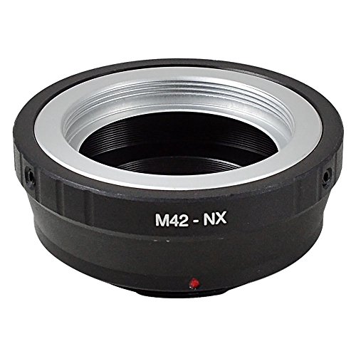 [MENGS] M42-NX アルミ材質 レンズマウントアダプターリング， M42レンズ へ Samsung NX10 / NX5カメラボディ用