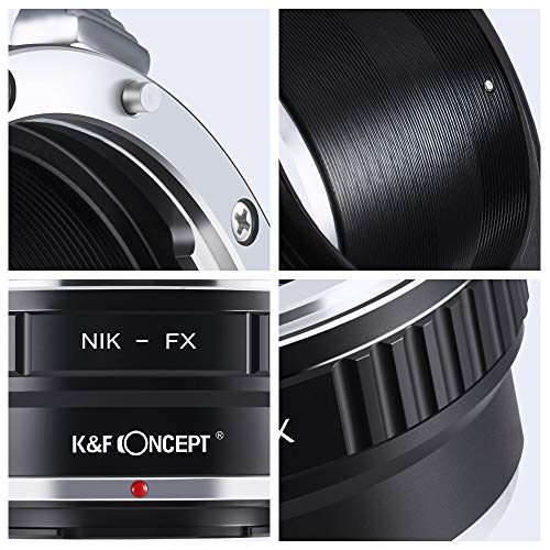 K&F Concept マウント変換アダプター Nikon-FX Nikonレンズ-FXカメラ装着用 レンズアダプター 無限遠実現「メーカー直営店」