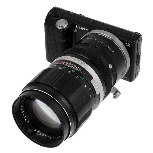 Fotodiox Proレンズマウントアダプタ – ミランダ(mir) SLRレンズto Sony Alpha e-mountミラーレスカメラボディ