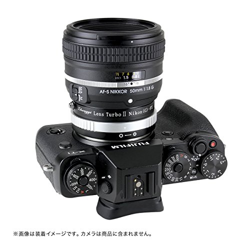 中一光学 (ZHONG YI OPTICS) フォーカルレデューサー マウントアダプター Lens Turbo Ⅱ N/G-FX (ニコンFマウント(Gシリーズ対応) レンズ → 富士フイルムXマウント)