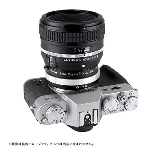 中一光学 (ZHONG YI OPTICS) フォーカルレデューサー マウントアダプター Lens Turbo Ⅱ N/G-FX (ニコンFマウント(Gシリーズ対応) レンズ → 富士フイルムXマウント)