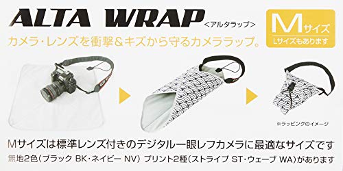 VANGUARD バッグアクセサリー ALTAシリーズ カメララッピングクロス ストライプ ALTA Wrap M ST