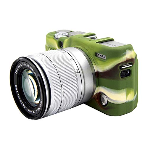 WTYD カメラアクセサリー FUJIFILMX-A3 / X-A10用PULUZ軟質シリコン保護ケース カメラ用 (Color : Color1)