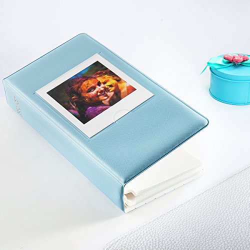 Woodmin Fujifilm Instant SQUARE SQ10 専用アルバム　64枚収納　(ブルー)