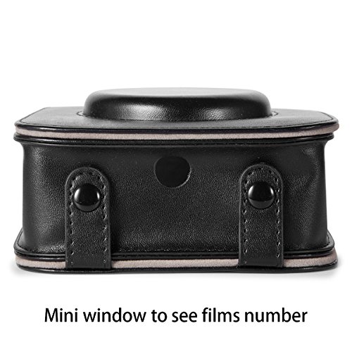 Woodmin FUJIFILM インスタントカメラ“チェキ”Instax Square SQ10 専用ケース　Instax Square SQ10 カメラケース（ブラック）