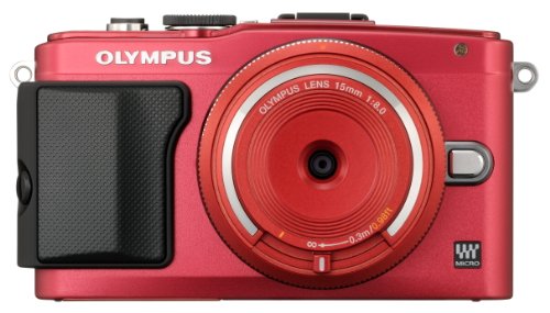 OLYMPUS ボディキャップレンズ マイクロフォーサーズ用 レッド BCL-1580 RED