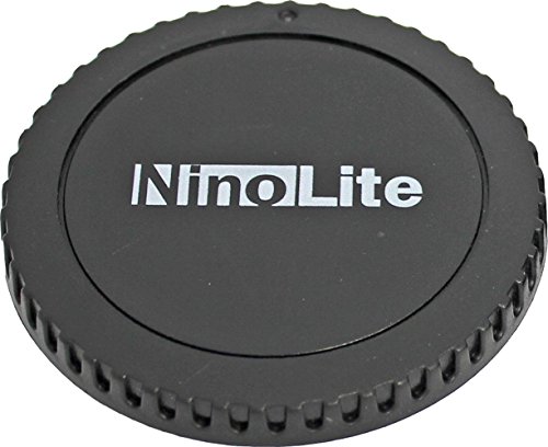 NinoLIte カメラ用キャップ 2個セット Canon EFマウント レンズ用 リアキャップ と ボディ用 キャップ