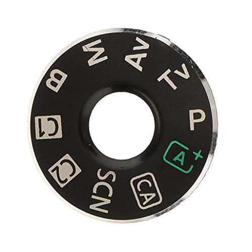 インターフェースキャップボタン交換パーツモードダイヤルステッカー（キヤノンEOS用）デジタルカメラ修理 (6D)