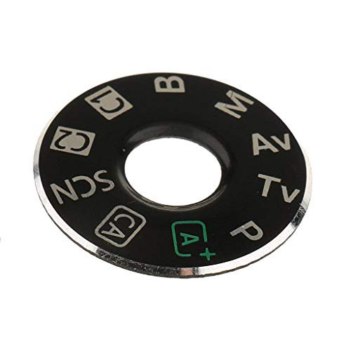 インターフェースキャップボタン交換パーツモードダイヤルステッカー（キヤノンEOS用）デジタルカメラ修理 (6D)