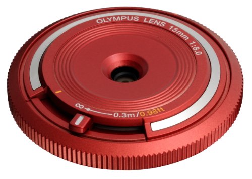 OLYMPUS ボディキャップレンズ マイクロフォーサーズ用 レッド BCL-1580 RED