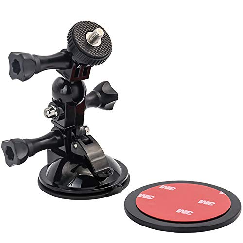 EXSHOW カメラ吸盤マウント 360度回転 GoPro Hero用