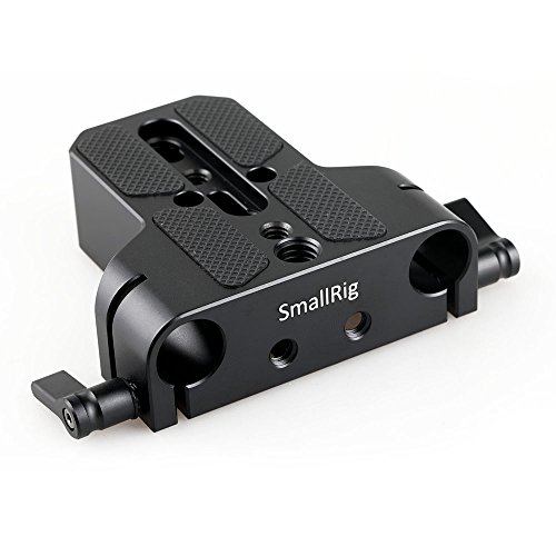 SMALLRIG 多用途U-ベース（アルミ製）ほとんどの一眼レフとマイクロカメラに適用 Sony FS7、 Sony A7シリーズ、 Canon C100/C300/C500 に適用 カメラアクセサリー -1674 [並行輸入品]