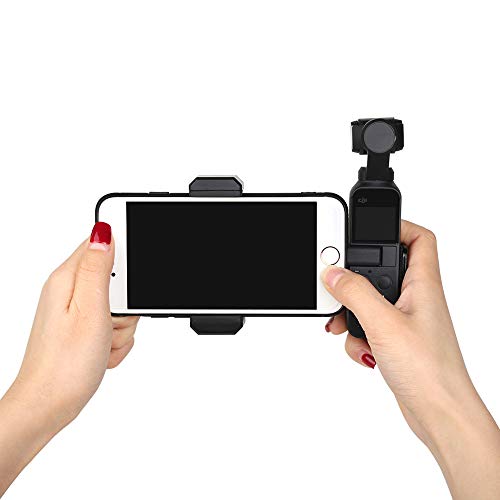 Rantow OSMOポケット 伸縮性のある電話ホルダー、 モバイルブラケットスタンド エクステンダマウント ステント DJI Osmo Pocket用 ハンドヘルドジンバルカメラ