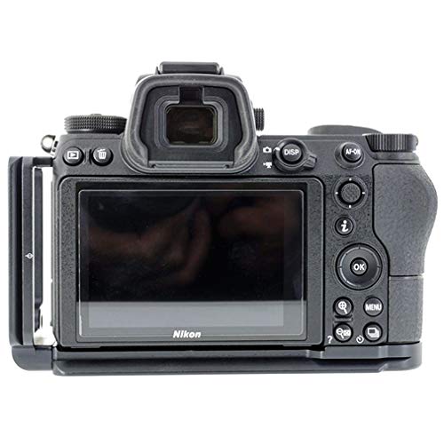 ブラック 金属製 L型クイックリリースプレートブラケット ハンドグリップ ニコン Nikon Z7 Z6 用 Arca-Swiss標準に対応 LLX-Nikon Z7-Z01