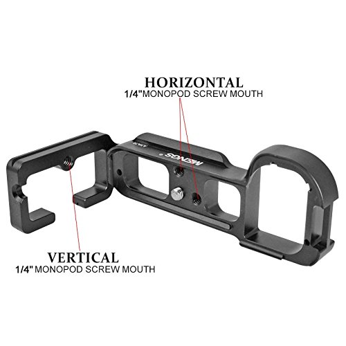 [MENGS] A7/A7R L型クイックリリースブラケット L字型のクイックリリースプレート, Sony A7 A7Rカメラ用