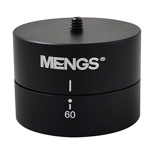 [MENGS] 360TL-60 自動回転 60分 360度 パノラマ 雲台 三脚アダプタ GoPro DSLRカメラ対応