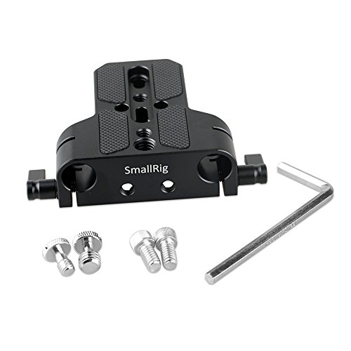 SMALLRIG 多用途U-ベース（アルミ製）ほとんどの一眼レフとマイクロカメラに適用 Sony FS7、 Sony A7シリーズ、 Canon C100/C300/C500 に適用 カメラアクセサリー -1674 [並行輸入品]