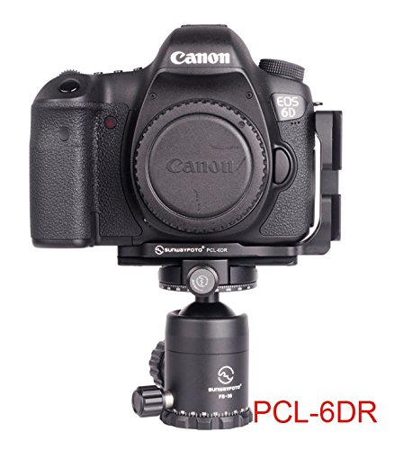 【国内正規品】 SUNWAYFOTO クイックリリース L型プレート PCL-6DR キャノン EOS 6D 専用 アルカスイス規格 SF0159