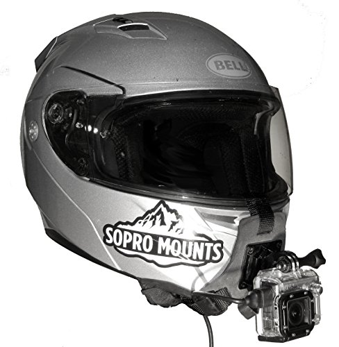 (ソプロマウント) SoPro Mounts フルフェイス ヘルメット アクションカメラ アクセサリー POV 顎 マウント モトクロス バイク Gopro用