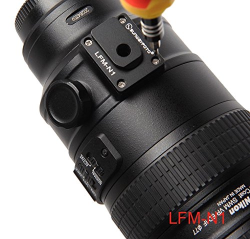 【国内正規品】 SUNWAYFOTO クイックシューアダプター LFM-N1 for Nikon AF-S VR&VR-II70-200㎜ f/2.8 アルカスイス規格 SF0174