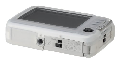 OLYMPUS デジタルカメラケース シリコンジャケット ホワイト CSCH-113