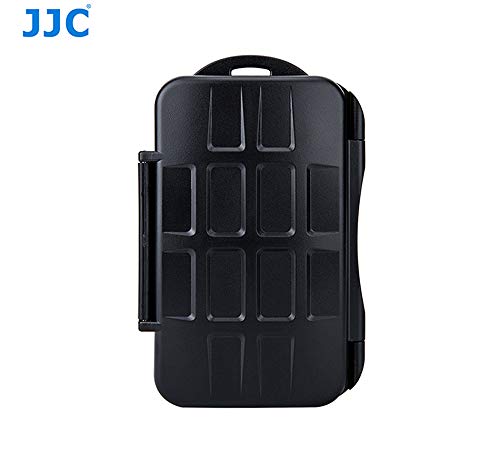 JJC MC-XQD6 防水ストレージメモリーカードケースプロテクター 6つのXQDカード用
