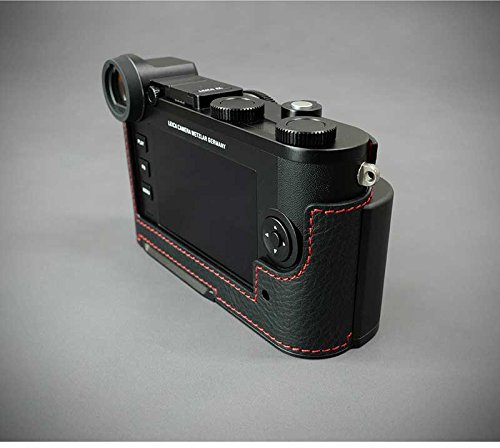 【日本正規販売店】 LIM'S Italian Genuine Leather Metal grip Half Case for Leica CL LC-CL1BK Black ブラック ライカ CL用 イタリアンレザー カメラケース メタルグリップ プレート 高級 本革 おしゃれ かっこいい リムズ