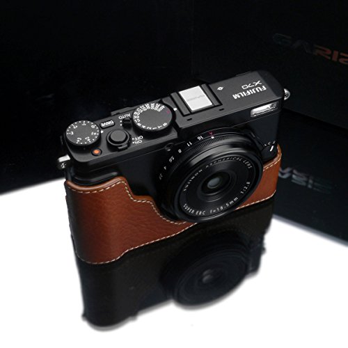 GARIZ FUJIFILM X70用 本革カメラケース XS-CHX70CM キャメル