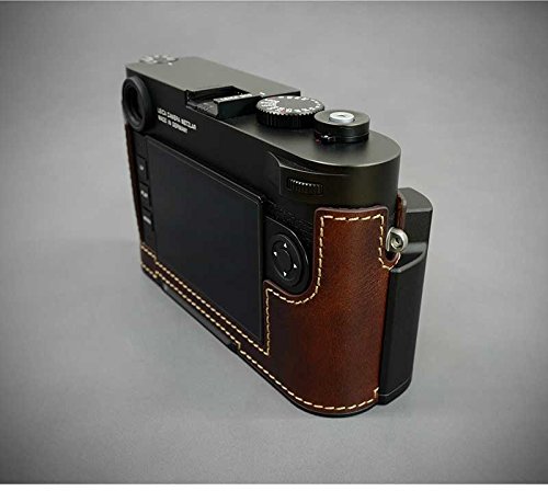 【日本正規販売店】 LIM'S Italian Genuine Leather Metal grip Half Case for Leica M10 LC-M10BR Brown ブラウン ライカ M10用 イタリアンレザー カメラケース メタルグリップ プレート 高級 高品質 本革 おしゃれ かっこいい リムズ
