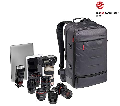 Manfrotto カメラリュック Manhattanコレクション 26.5L バックパック ムーバー50 三脚取り付け可 15.6インチPC収納可 撥水素材 MB MN-BP-MV-50