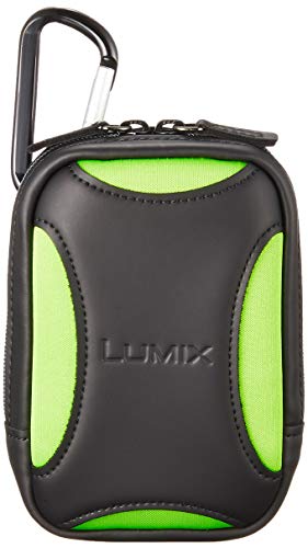 パナソニック デジタルカメラケース LUMIX カラビナ付 グリーン×ブラック DMW-CFT1-G