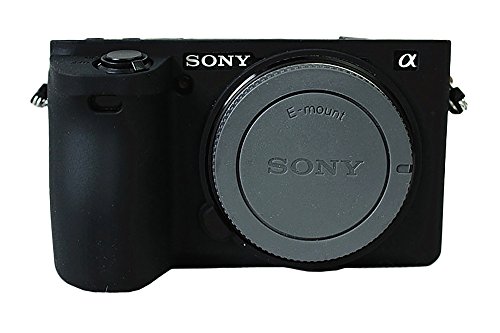 ソニー Sony ILCE-6500 a6500カメラブラックのための、保護するシリコーンゲルゴム柔らかさカメラケースカバーバッグ