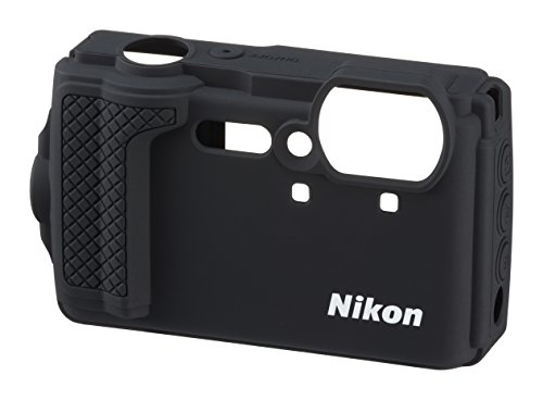 Nikon シリコンジャケット CF-CP3 BK ブラック(Nikon デジタルカメラ COOLPIX W300用)