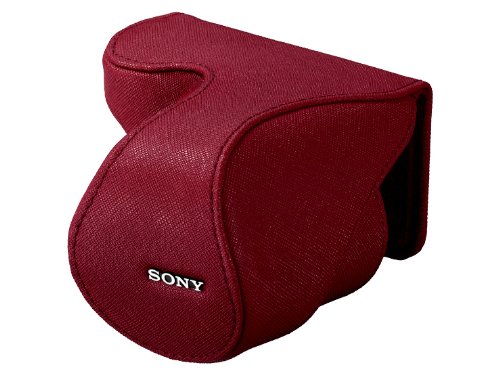 ソニー SONY レンズジャケット レッド LCS-EML2A/R