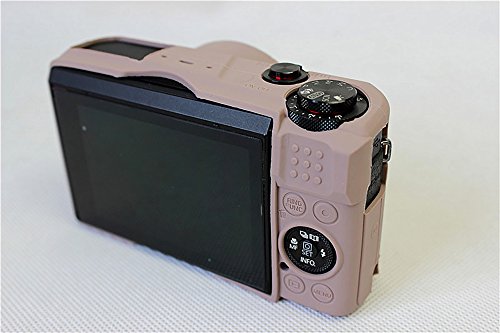 キヤノンPowerShot G7xマークiiカメラグレーのための取り外し可能なレンズカバーシリコーンゲルゴム柔らかさカメラケースカバー