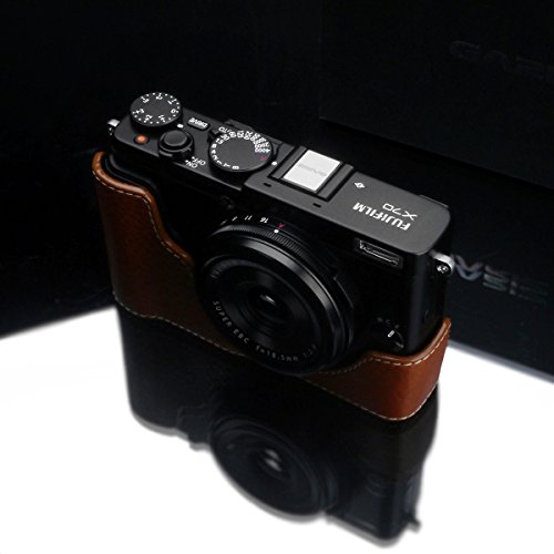 GARIZ FUJIFILM X70用 本革カメラケース XS-CHX70CM キャメル