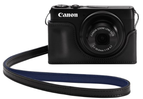 Canon ソフトケース CSC-S2(ブラック) CSC-S2BK 対応機種 PowerShot S120/S200