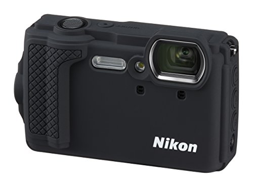 Nikon シリコンジャケット CF-CP3 BK ブラック(Nikon デジタルカメラ COOLPIX W300用)