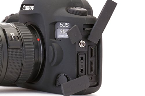 DISCOVERED イージーカバー Canon EOS 5D MarkIV　用 液晶保護フィルム 付 ブラック