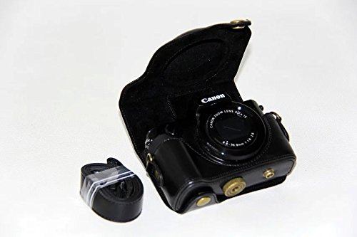 CANON G5X カメラケース G5 Xケース カメラバッグ バッグ カバー レザーケース