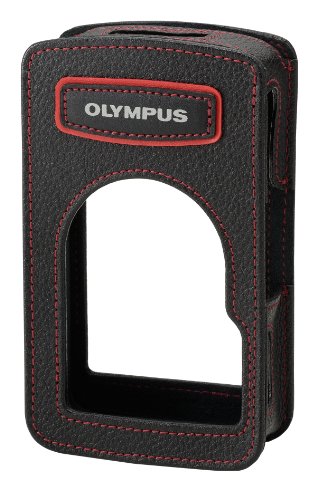 OLYMPUS デジタルカメラケース 本革 ブラック CSCH-109